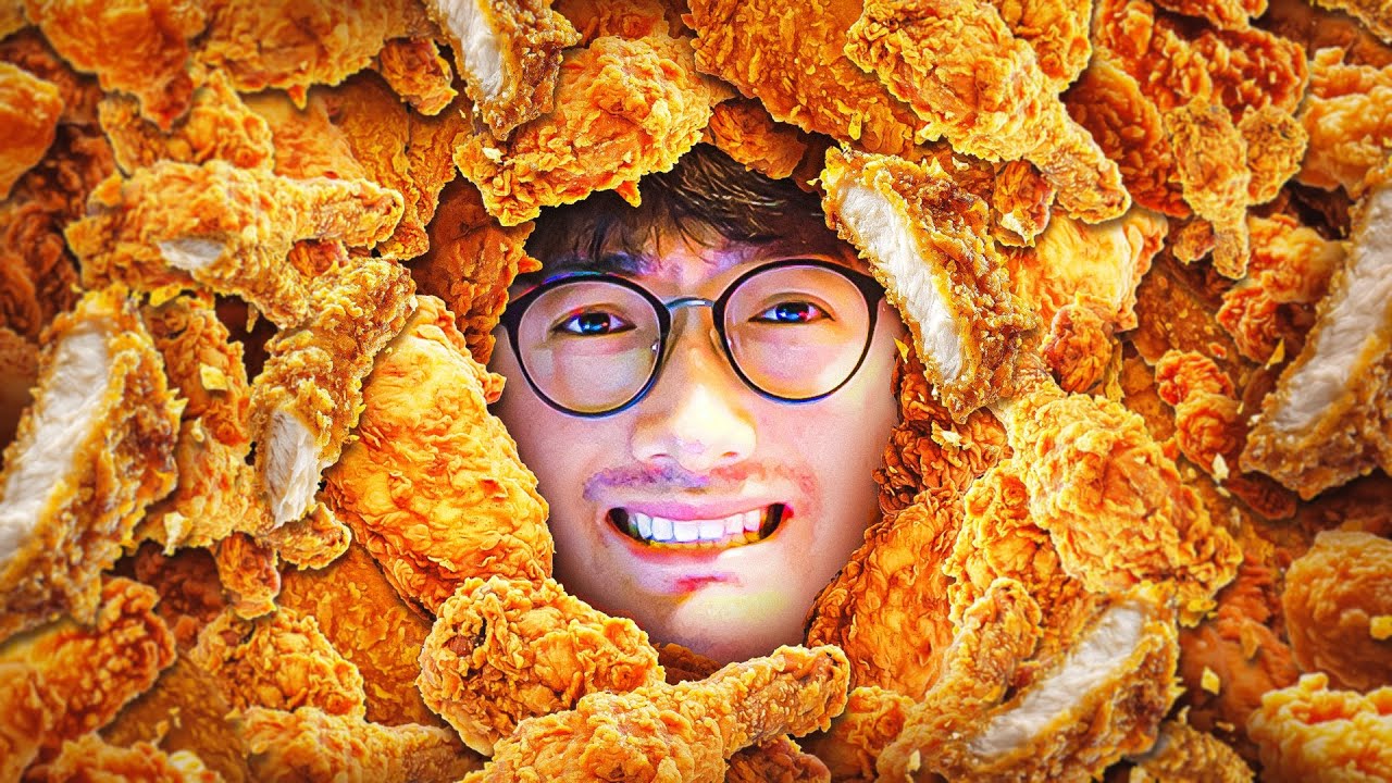 I Ate ONLY Fried Chicken For 100 Hours...