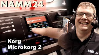 NAMM 2024 - Korg - Microkorg 2