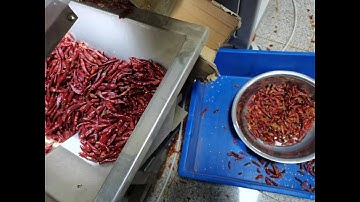 Color Sorting Machine for Dry Chilli ,How to Sort Chilli