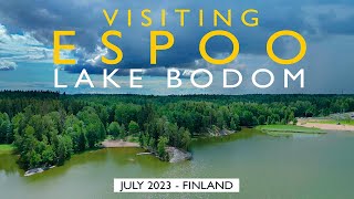 Espoo Visit: Lake Bodom, July 2023, Finland [4K]