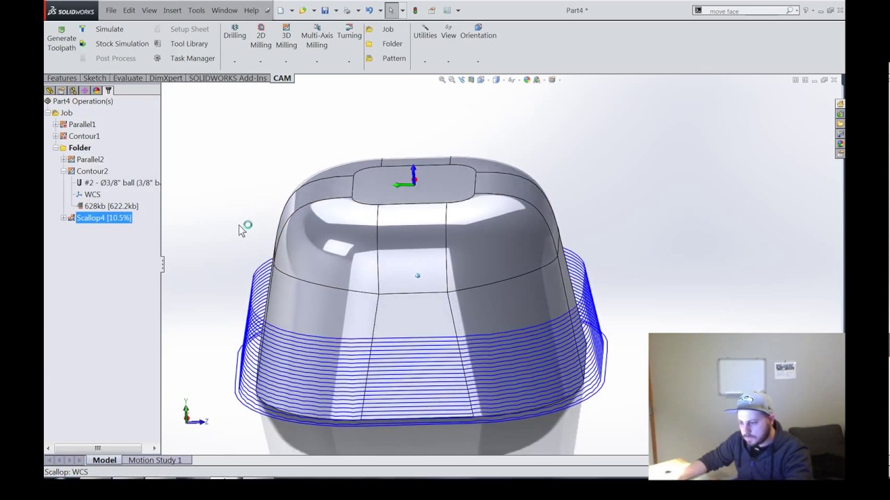 hsmworks 4th axis