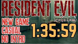 I'M COMING FOR THAT WORLD RECORD! 1:35:59 - NG Casual No Intro SPEEDRUN Resident Evil Requiem RE9