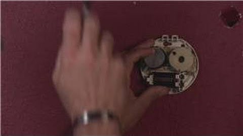 Fire Safety & Careers : How to Install a Smoke Detector