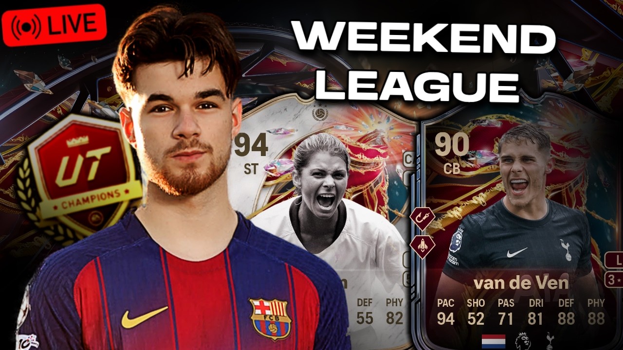 LIVE - WEEKEND LEAGUE BOOSTING! - EAFC26 ROMANIA!