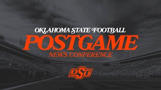 Cowboy Football Postgame News Conference - Oklahoma State Vs. Iowa State 11-29-2025