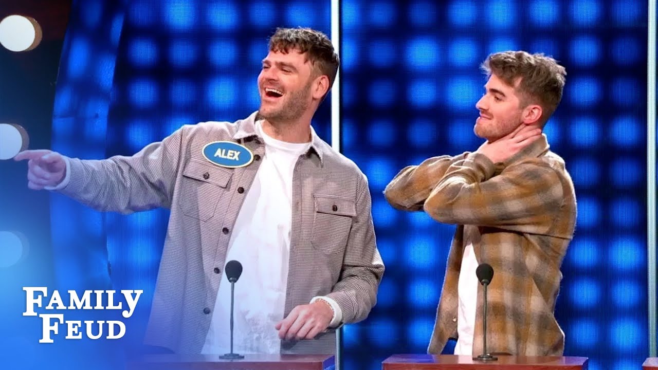 Redemption time for The Chainsmokers' drummer? | Celebrity Family Feud