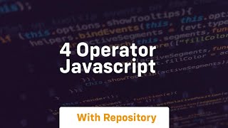 4 operator javascript