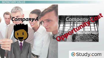 Opportunity Cost Definition & Real World Examples   Video &