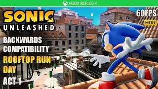 Sonic Unleashed - Rooftop Run Day Act [60FPS HDR] [XBOX SERIES X] screenshot 4