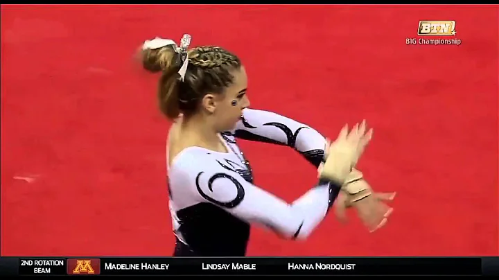 Sabrina Garcia (Penn State) 2016 Floor Big Ten Cha...