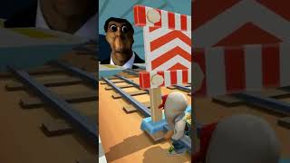 subway surfers bye bye obunga - Game 3D animation screenshot 5