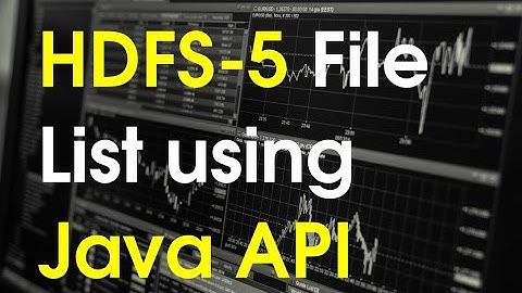 List Directory in Local/Hdfs File System using java api- ls command