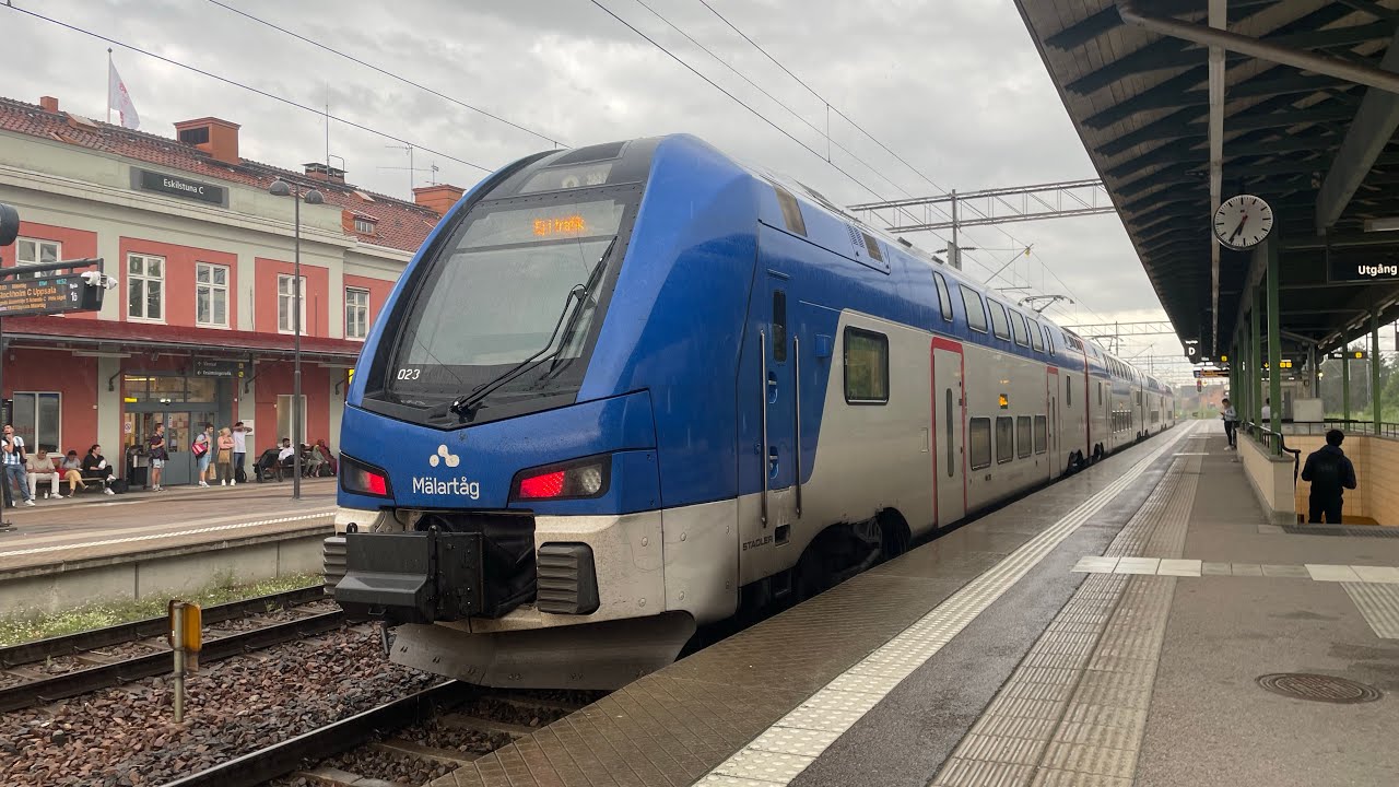 Tåg vid Eskilstuna C