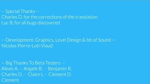 Cubot - The Complexity of Simplicity (Credits)