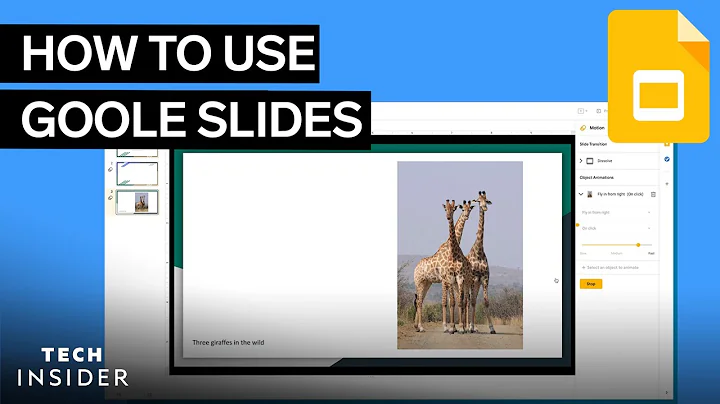 How To Use Google Slides