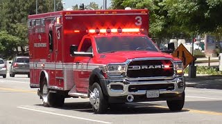 LAFD Rescue 3 Transporting