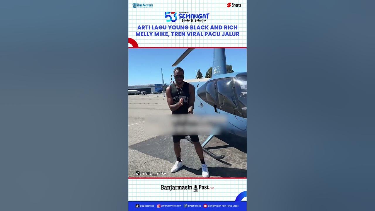 Rahasia Lagu Young Black and Rich Milik Melly Mike, Tren Viral Pacu Jalur 'Aura Farming'