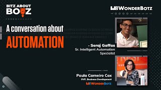 A Conversation About Automation - Seraj Gaffas, Senior Intelligent Automation Specialist, Emerson