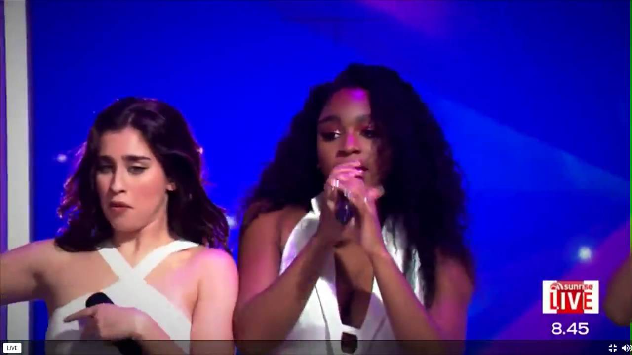 Fifth Harmony  All in My Head (Flex) -  Live on Sunrise