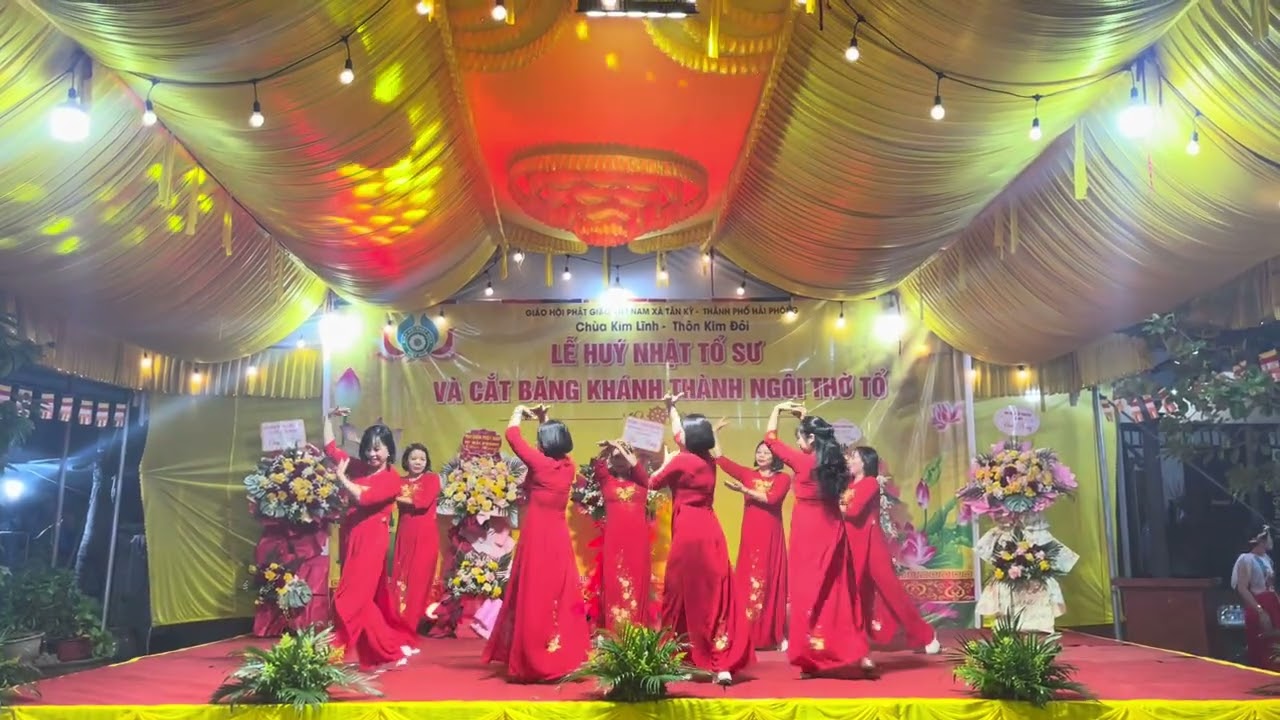 Bài múa: Thành tâm sám hối- đội dân vũ thôn Đại Đình- ngày giỗ Tổ Sư chùa Kim Lĩnh - 29/11/2025