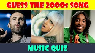 Guess the 2000s Song Music Quiz