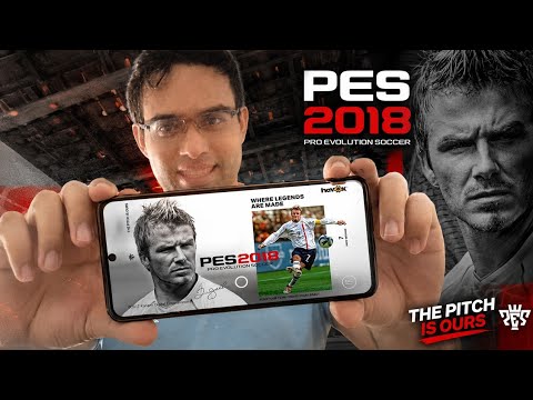 LIVE ON 🔴 TESTANDO O PES MOBILE 2018