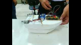 โฮเวอร์คราฟ Arduino control Hovercraft built in gyro system