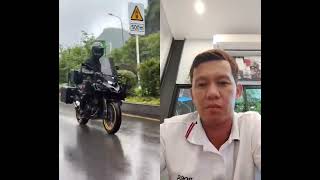 OMG, Let's see how comfortable with big bikes on highways #shorts