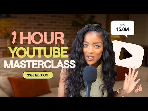 FULL YouTube Masterclass 2026 | Everything You Need to Know to Start & Grow YouTube Channel | 1 HOUR