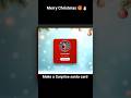make a santa card #coding #html #css #javascript #ytshorts #viral #viralvideo #viralshorts #shorts