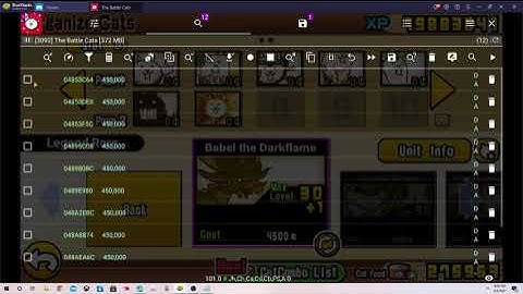 How to hack cat stats (GAME GUARDIAN)