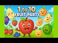 Numbers with Fruits | 1 to 10 Counting Song for Kids | See and Learn Numbers 