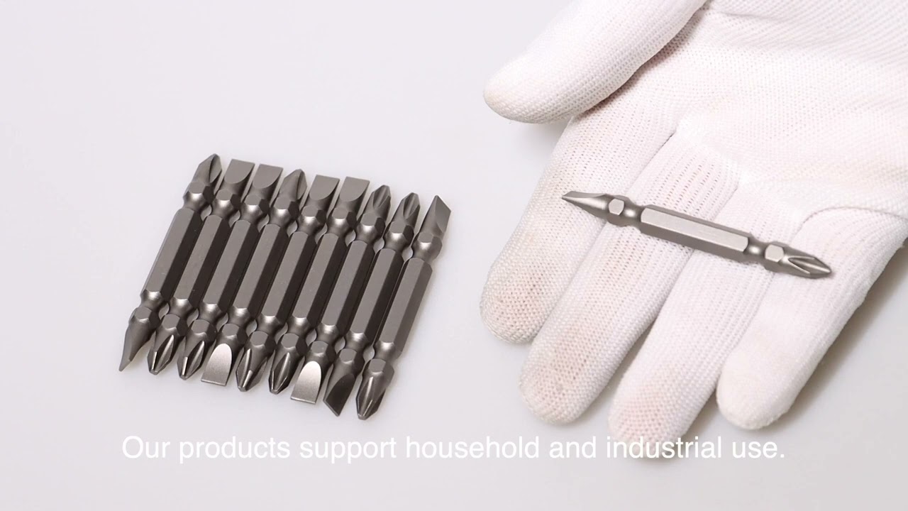 Double head screwdriver bit 