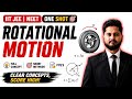 Rotation | PYQ'S | One Shot | Crash Course | JEE | NEET | Amit Maurya 