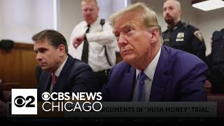 Jury hears closing arguments in Trump hush money trial