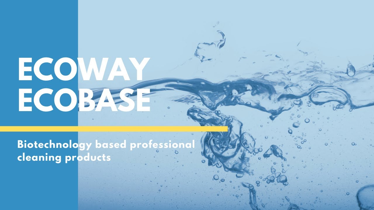 ECOWAY, ECOBASE biotechnology based professional cleaning products