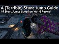 GTA V All Stunt Jumps (Terrible) Guide - Speedrun World Record - 33:21