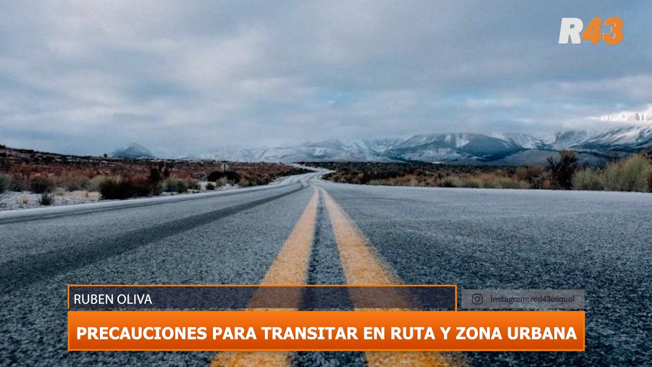 Transitar PRECAUCIONES PARA TRANSITAR EN RUTA Y ZONA URBANA - YouTube