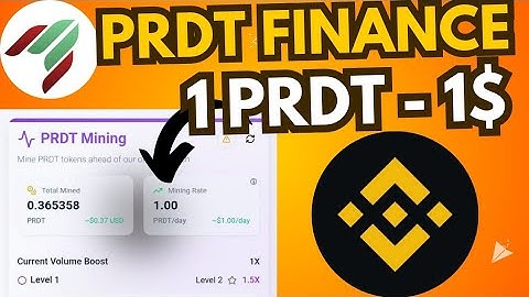 PRDT Finance New Mining PRDt coin listing price 1$ PRDt binance listing New Airdrop Withdraw supply