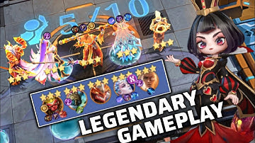 LEGENDARY GAMEPLAY UNLI GOLD TRICK USING AURORA | MAGIC CHESS GO GO META