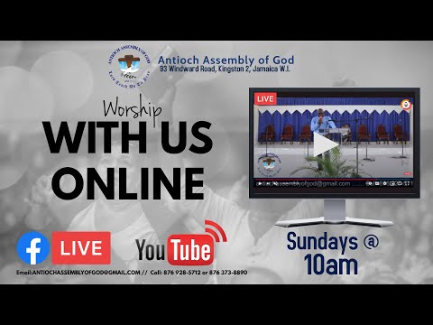 Antioch Assembly of God Live Stream ||September 26,,2021