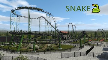 Snake | Vekoma Double Loop Corkscrew Coaster | No Limits 2