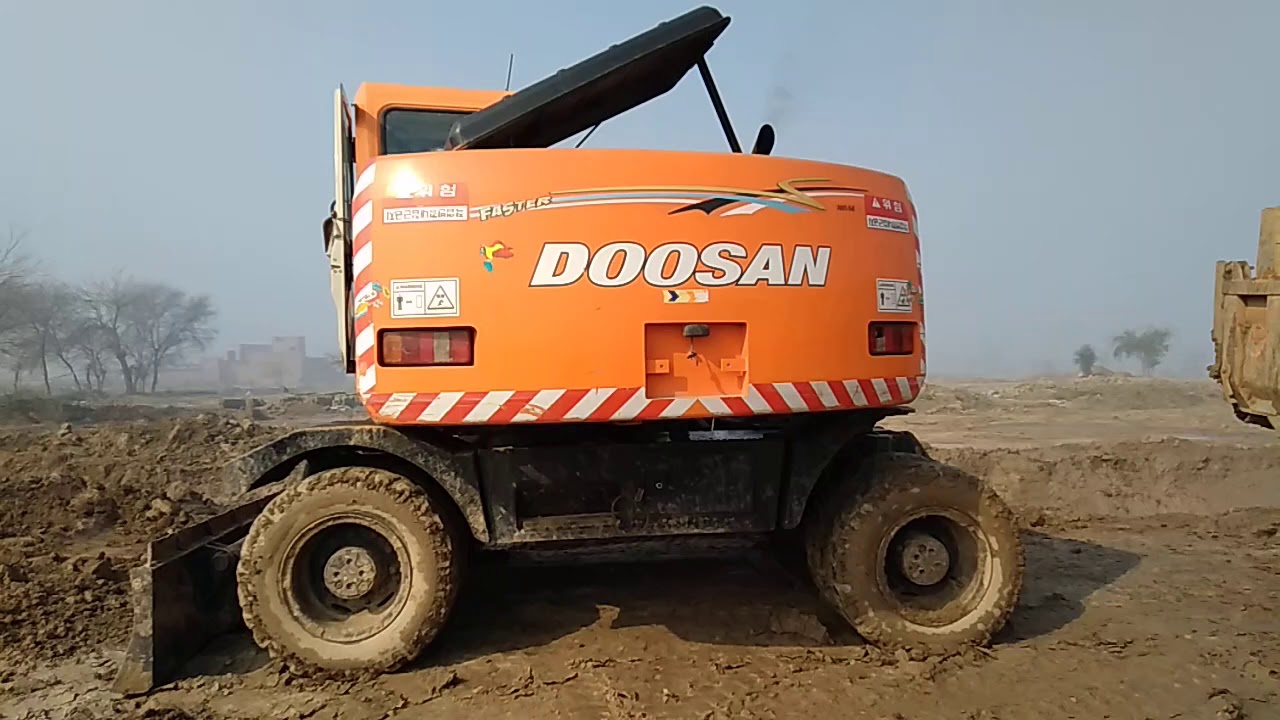 Doosan 140 dx YouTube