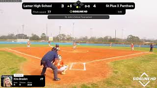 St Pius X Panthers vs. Lamar High School (2026.02.28) screenshot 4