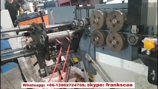 full automatic integrated steel wire ring making & welding machine