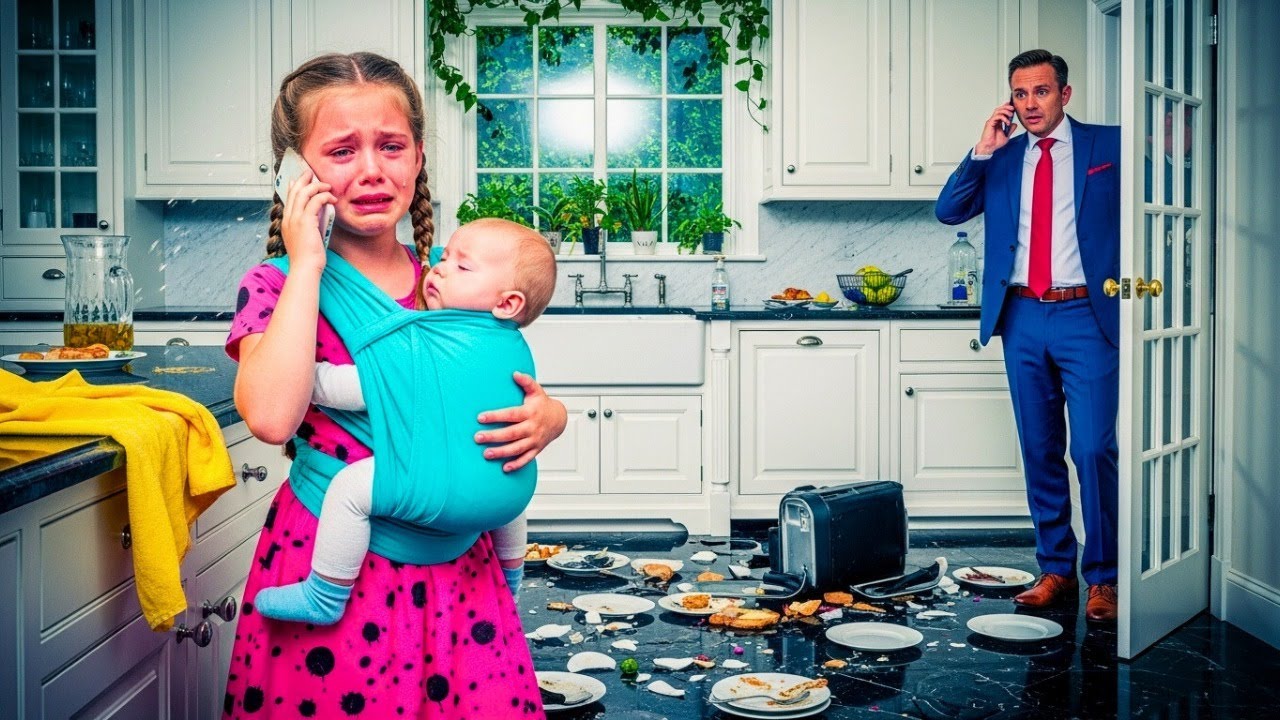 Звонок от маленькой девочки изменил всё «Папа, мне больно»  Миллионер упал на колени, увидев это… 😢