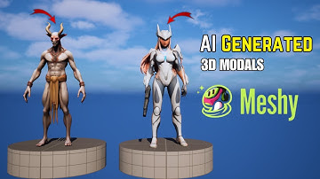 Most Powerful AI 3d Models Generator | Meshy-5