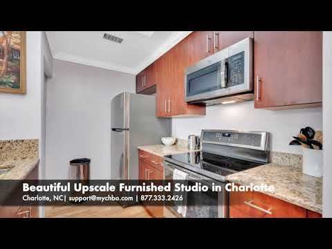 Beautiful Upscale Studio in Charlotte | CHBO Furnished Rentals