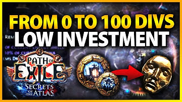 How I Made My First 100 Divines in Secrets of the Atlas League | Farming Guide