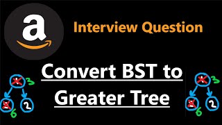 Convert BST to Greater Tree - Leetcode 538 - Python